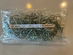 Mat 901169B T-post Fence Clip Fasteners Quantity 91. Fixed Price $11.50.