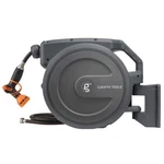 Giraffe Tools Retractable Garden Hose Reel Wall Mounted 1/2-IN 100-FT Water. Fixed Price $143.99.