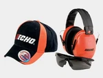 Echo Safety Value Pack - Hat, Glasses, Hearing Protection 99988801525. Fixed Price $43.98.