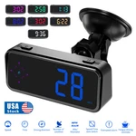 Universal Mini Led Digital Speedometer Gps Car Hud Head Up Display Mph/kmh Us. Fixed Price $13.29.
