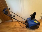 Snow Joe 18" 15AMP Electric Single Stage Thrower. Fixed Price $200.00.