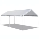 Caravan Canopy Domain 10 X 20 Foot Straight Leg Instant Tent Set, White. Fixed Price $197.99.