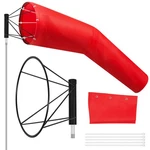 Set 18" X 60" Airport Windsock Heavy Duty And Ball Bearing Frame, Waterp.... Fixed Price $262.29.