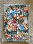 Tommy Bahama Tote Tropical Island Pineapple Blooms Beach Bag $50 Msrp - Sealed. Fixed Price $15.99.