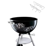 Stainless Steel Charcoal Rails For Weber Grill,indirect Bbq Grilling.... Fixed Price $33.11.