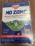 New Enoz Zone Animal Repellent Stations 6 No-touch Pre-filled. Fixed Price $25.00.