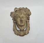 Vtg Cast Iron Athena Roman Greek Art Door Knocker England Apollo Heavy Antique?. Fixed Price $92.95.