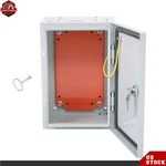 Outdoor Electrical Enclosure Box Carbon Steel 12 8 6" IP65 Waterproof Grade. Fixed Price $36.31.