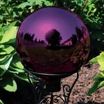 Merlot Mirrored Surface Gazing Ball Globe - 10 By Sunnydaze. Fixed Price $59.95.