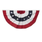 Annin Flagmakers 3 By 6-FEET Pleated Fan Bunting Decoration With Stars. Fixed Price $42.11.