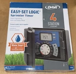 Orbit Station Easy-set Logic Water Smart Sprinkler Timer-model 57894. Fixed Price $49.99.