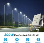 300W Led Retrofit Kit For Parking Lot Shoebox Wall Packs Canopy Fixture Etl. Fixed Price $189.15.