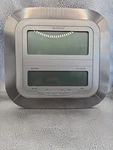 La Crosse Technology WS-8418U-IT Atomic Digital Wall Clock With Moon Phase. Fixed Price $40.00.