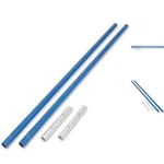 8-FOOT Handle Extension Kit For Snow Roof Rake Easy Installation, Large, Blue. Fixed Price $117.75.