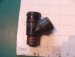 Vintage Industrial Light Socket -- Double Head, Hemco Tach-lite. Fixed Price $51.05.