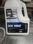 Versatile 8LB Aquadoc Ice Melt - Calcium Chloride For Snow Safe On All Surfaces. Fixed Price $25.00.