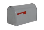 Group Jumbo Size Steel Rural Mailbox ST200000,GRAY L8,POST Mount,hopper & Baffle. Fixed Price $67.99.